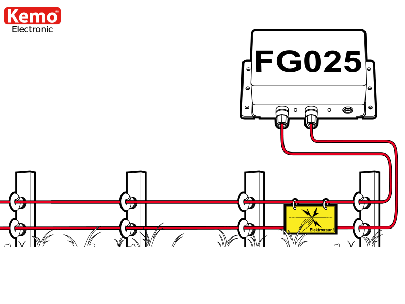 FG025 Pasture Fence Device HighVoltage Device for Electric Fences