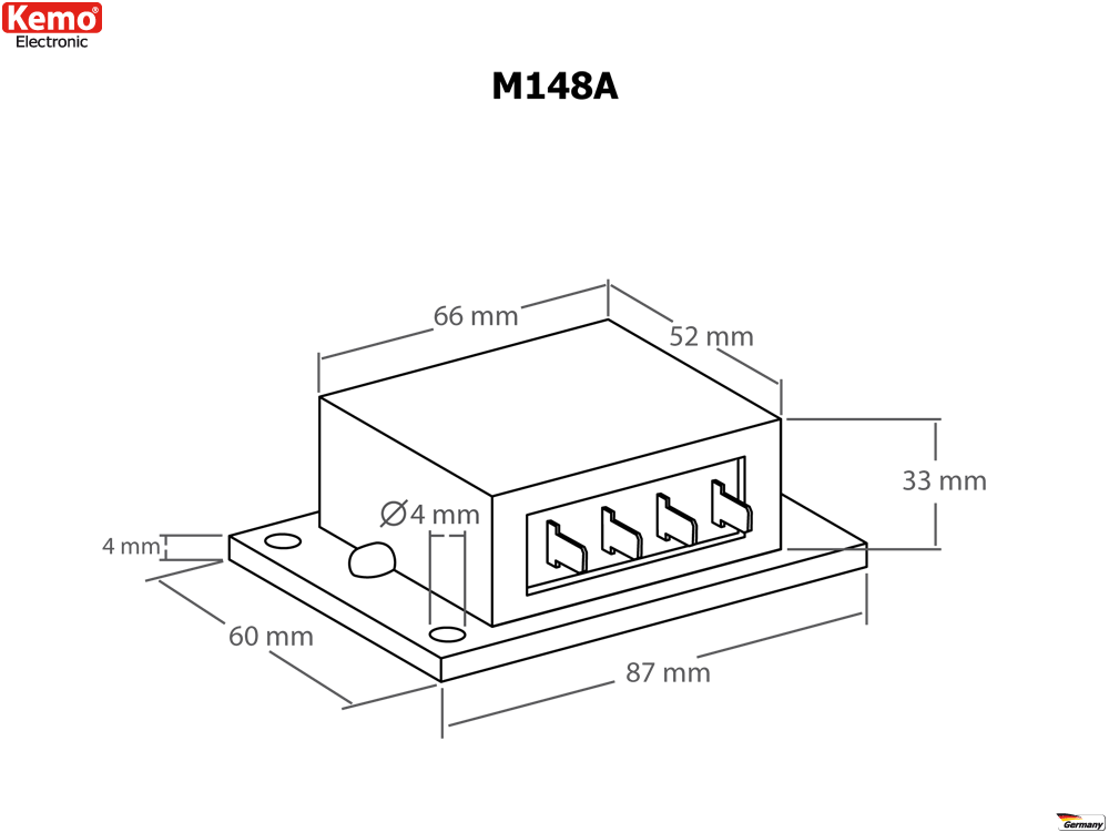 Batteriewächter Akkuwächter 12V - 24V DC 20A M148-24 Tiefentladeschutz Kemo