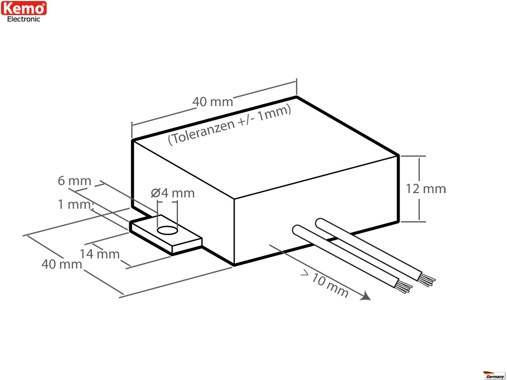 Batteriewächter Statusanzeige 12V DC M188 Modul Kemo