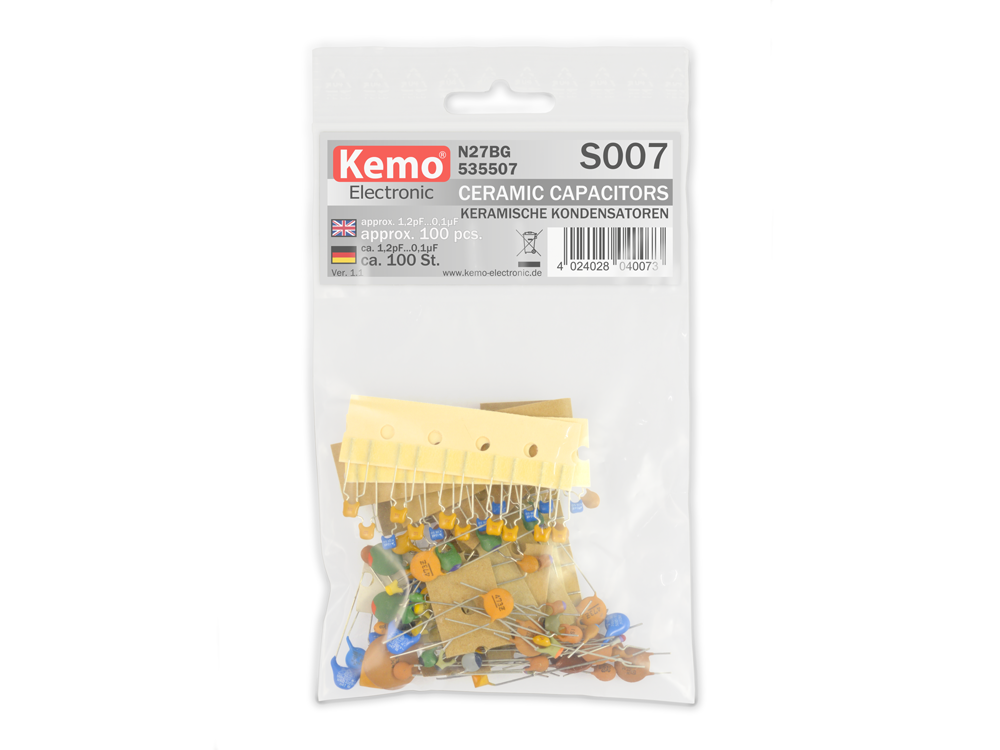 S007 Ceramic capacitores approx. 100 pieces