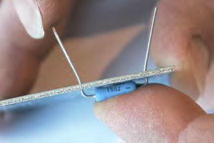 Picture of bending the wires