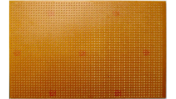 Experimental board, punched
