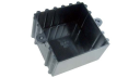 Ribbed module case approx. 67 x 65 x 37 mm