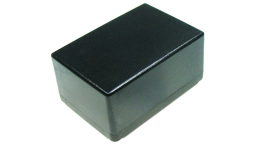 Caja de plástico, negra aprox. 72 x 50 x 35 mm
