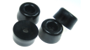 Gehäusefüße, schwarz, klein 12 x 7 mm