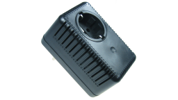 Connector case with socket