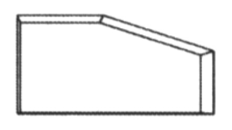 Transponder key  plastic