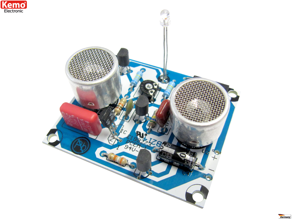KEMO B214 Ultrasonic Proximity Sensor Alarm Project Kit 