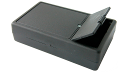 9 V/DC Plastic case, small approx. 102 x 61 x 26 mm