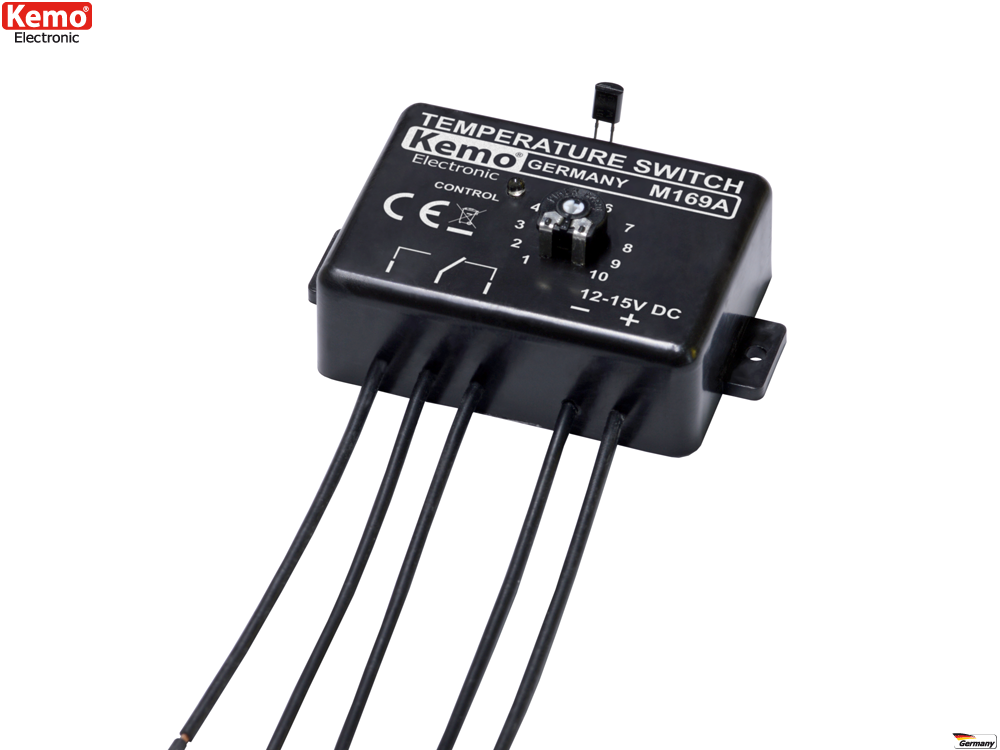 M169A Temperaturschalter-Thermostat 12 V/DC