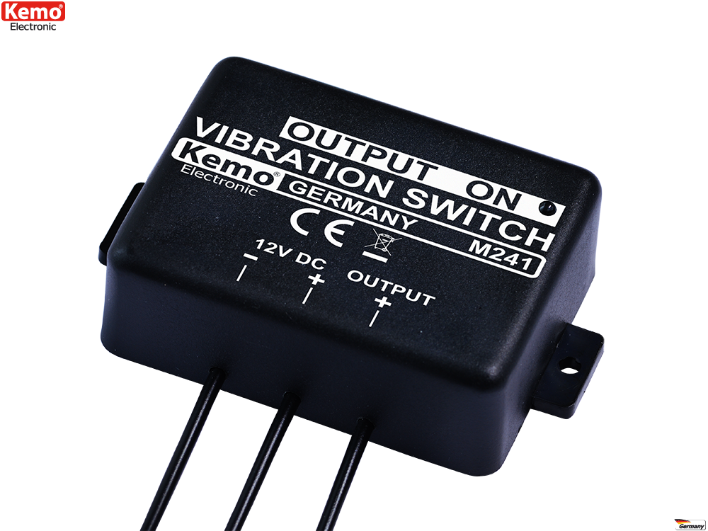 Taidacent 24V Vibration Delay Relay Module Vibration Alarm Vibration Switch Vibration Sensitivity Adjustable 