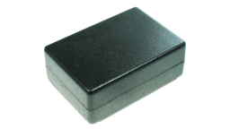 Caja de plástico, negra aprox. 72 x 50 x 28 mm